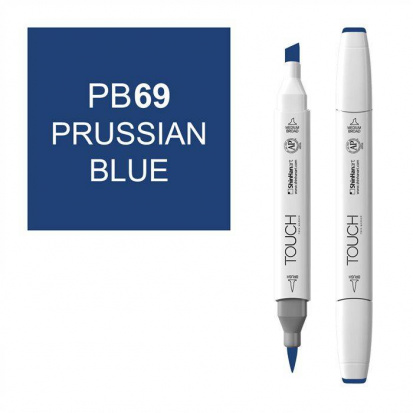 Маркер "Touch Brush" 069 прусский синий PB69